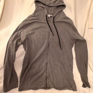 Threads 4 Thought Charcoal Zip-Up Hoodie Large